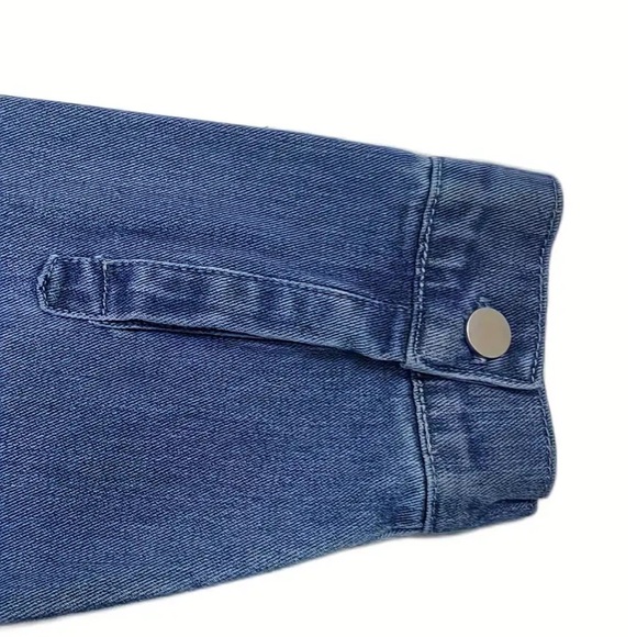 Jean button down Jacket - Picture 5 of 6